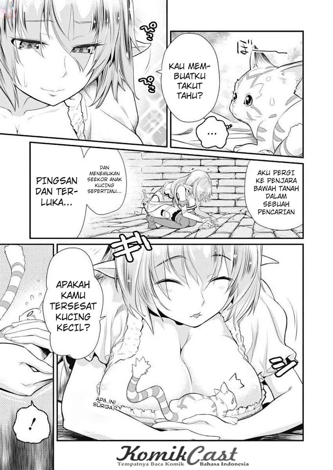 S-Rank Monster no Behemoth Dakedo, Neko to Machigawarete Erufu Musume no Kishi (Pet) Toshite Kurashitemasu Chapter 01 Gambar 8